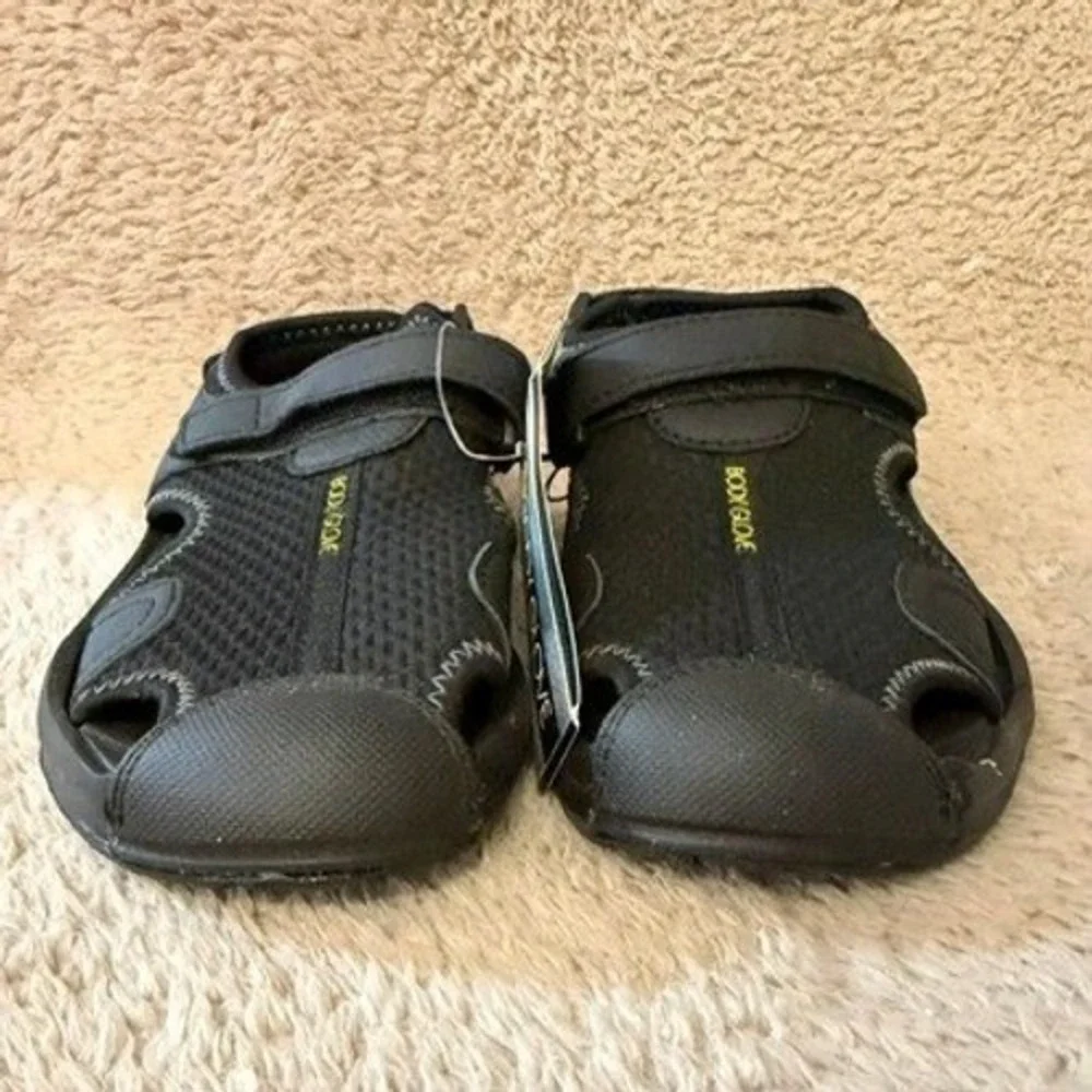 Body Glove Kids River Sandal Black Yellow Youth Size 3Y Shoes Waterproof New